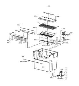 Evaporador 40g delta ng35/ng45 fabricador itv