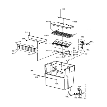 Evaporador 40g delta ng80 fabricador itv