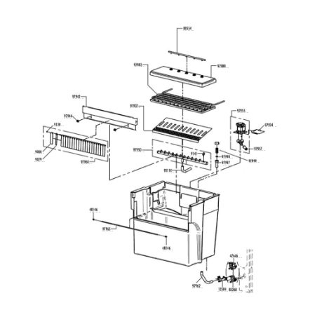 Evaporador 60g super star ng80 fabricador itv