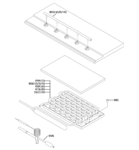 Evaporador fabricador hielo pulsar 15 itv