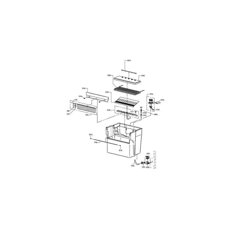 Evaporador 40g delta ng150 fabricador itv
