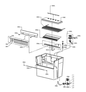 Evaporador 30g gala ng60 fabricador itv
