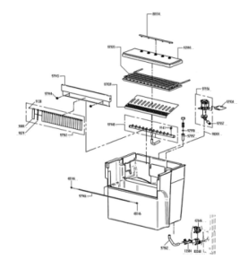 Soporte cortina ng150 fabricador hielo itv