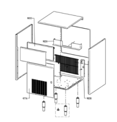 Soporte panel trasero orion 30/40 itv