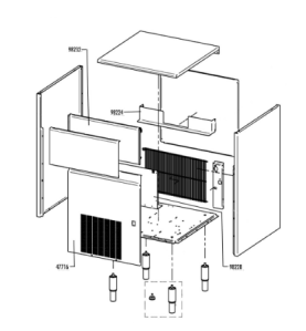 Soporte panel trasero orion 30/40 itv