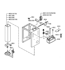 Soporte microinterruptor cuba ice queen 550 itv