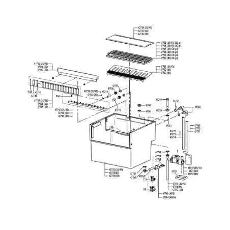 Soporte cortina orion 80 itv