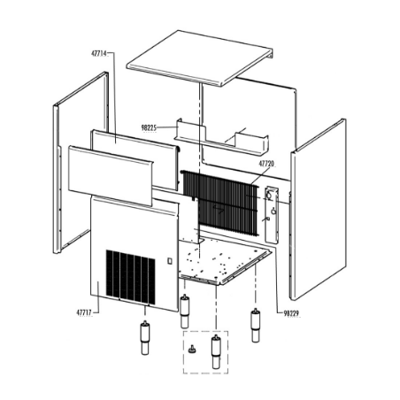 Soporte panel trasero orion 60 fabricador itv