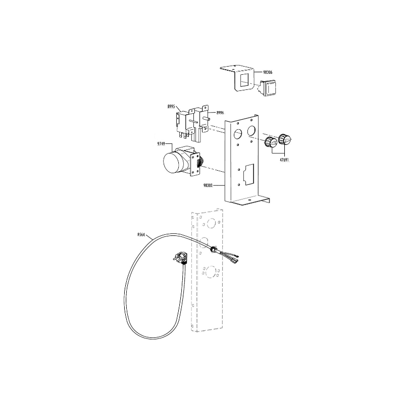 Soporte cuadro eléctrico orion 20 itv