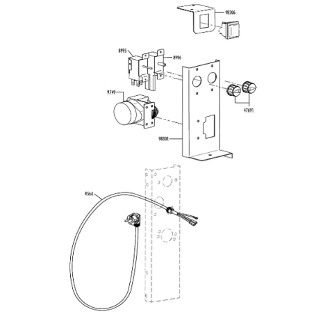 Soporte cuadro eléctrico orion 20 itv