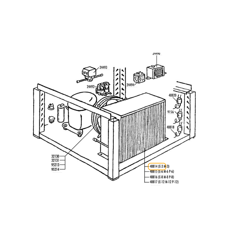 Condensador hybrido e-3/m-3 flonasa