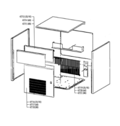Puerta fabricador hielo basic 80 itv