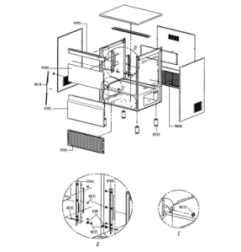 Puerta ng150 fabricador hielo itv