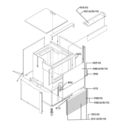 Puerta fabricador hielo pulsar 45 itv
