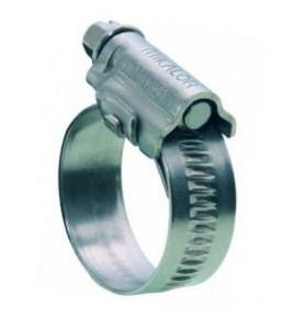 Abrazadera w2 sinfin Ø12/20mm 9mm galvanizada jemi (2 unidades)