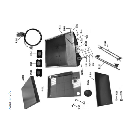 Pasacable tubo desagüe Ø60mm jemi