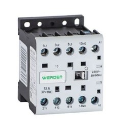 Contactor 230v 20a 3no/1no ac3 400v 3kw 9a (varios)