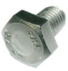 Tornillo m10x16 din-933 inox hexagonal jemi