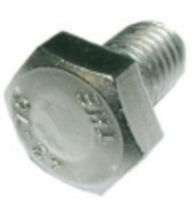 Tornillo m10x16 din-933 inox hexagonal jemi