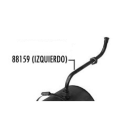 Tubo calderin izquierdo a distribuidor gs-10 jemi