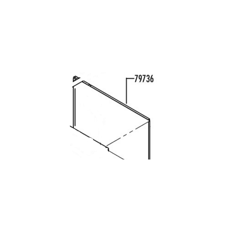 Panel lateral derecho carroceria ad-90/ad-12 fagor