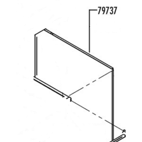 Panel lateral izquierdo carroceria ad-90 fagor