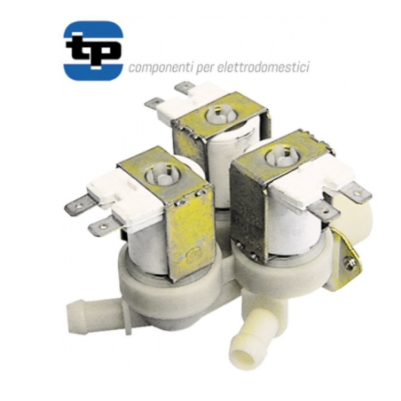 Electrovalvula 3 vias 180D 230v 3/4" Ø11.5mm