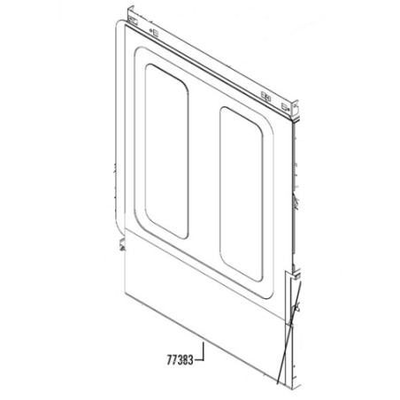 Panel lateral izquierdo carroceria ad fagor