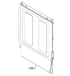 Panel lateral izquierdo carroceria ad fagor