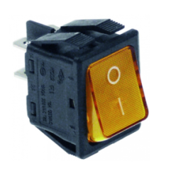 Interruptor ambar 30x22mm 16a 250v bipolar fagor ( 2 unidades)