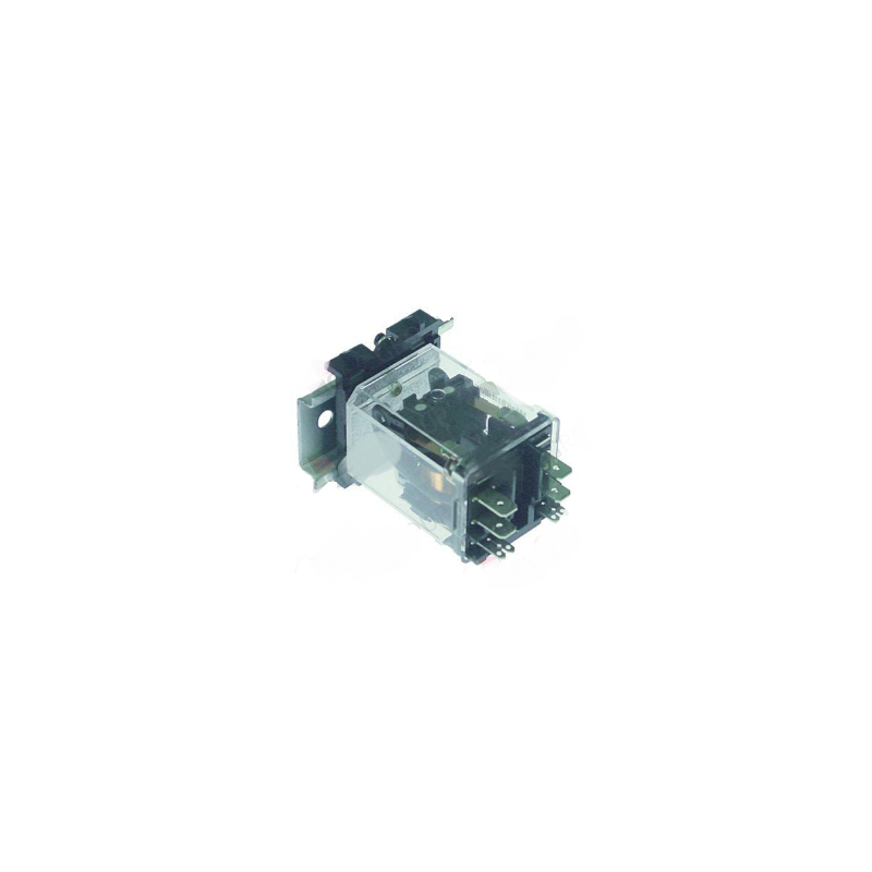 Relé de potencia empalme conector faston riel din fagor