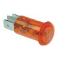 Lámpara de señalización ø 12mm amarillo 230v