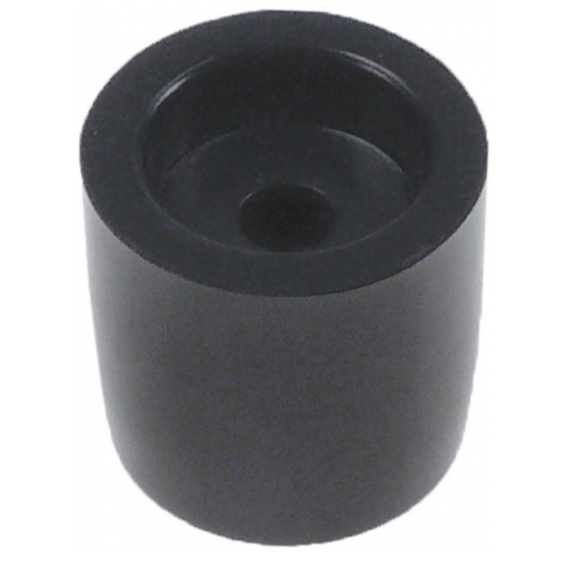 pie de aparato ø 23mm H 23,5mm taladro ø 5mm UE 1 pzs pie de aparato ø 23mm H 23,5mm taladro ø 5mm UE 1 pzs