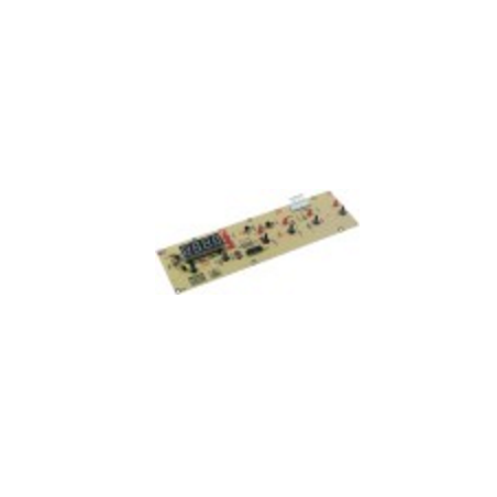 Platina de control para aparato de inducción l 242mm an 69mm con display digital