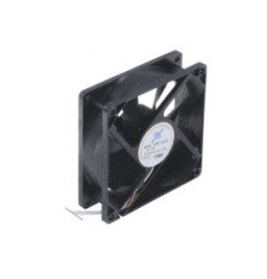 Ventilador axial l 80mm an 80mm h 25mm 18vdc 1,8w