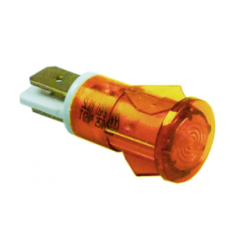 Lámpara de señalización ø 12mm amarillo 230v