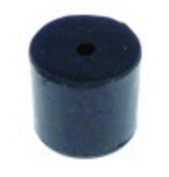 Pie de aparato ø 22mm h 20mm taladro ø 4mm