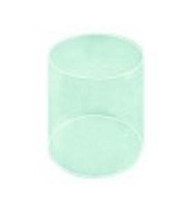 Cilindro de vidrio ø 200mm pyrexglas h 240mm