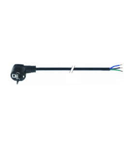Cable tipo e+f 3 polos contactos p+n+t  16a máx. 230v horeca