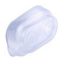Cubierta protectora cortadora 30x55mm transparente (varios)