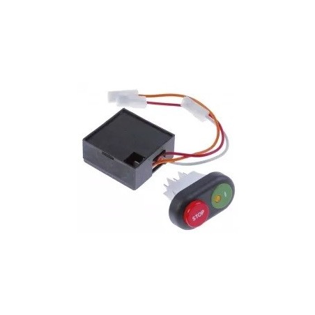 Caja electrónica para cortadora de fiambre con interruptor a presión doble 230v