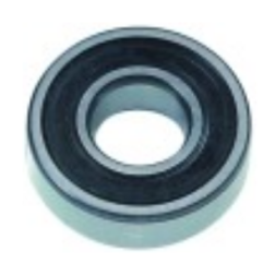 Rodamiento de bolas radial tipo 6204-2rs árbol ø 20mm