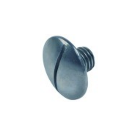 Tornillo plano rosca m10 l 15mm inox