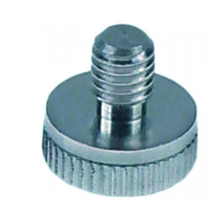 Tornillo de cabeza moleteada rosca m6 rosca l 8mm horeca