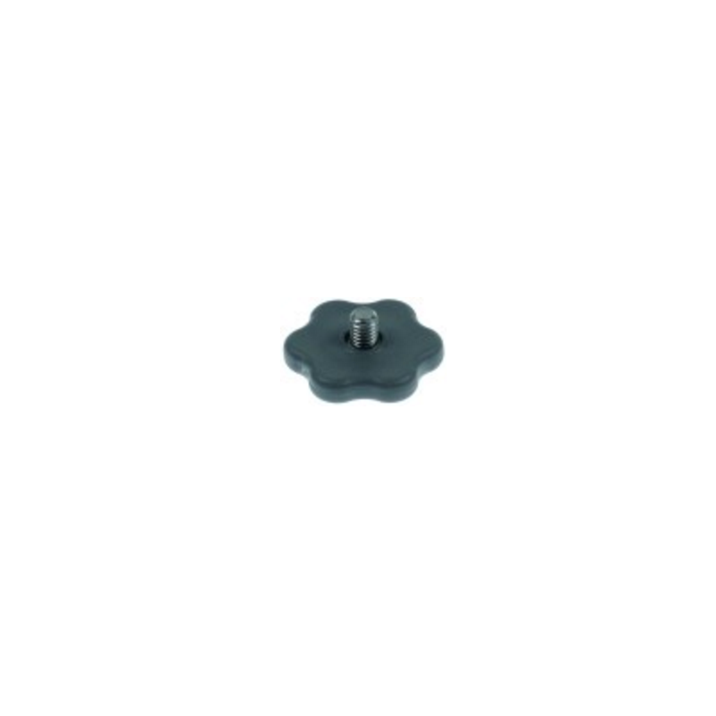 Tornillo de cabeza moleteada ø 34mm rosca m6 SILANOS Tornillo de cabeza moleteada ø 34mm rosca m6 SILANOS