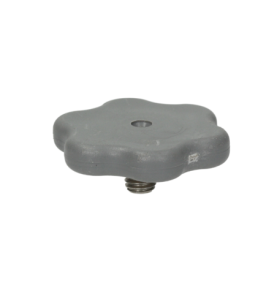 Tornillo de cabeza moleteada ø 34mm rosca m6 SILANOS