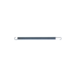 Muelle de tracción ø 11,5mm longitud total 220mm horeca select
