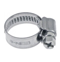 Abrazadera de tubo inox w4 ø 12-20mm horeca select