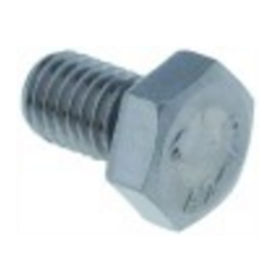 Tornillo de cabeza hexagonal rosca m8 rosca l 12mm inox horeca select
