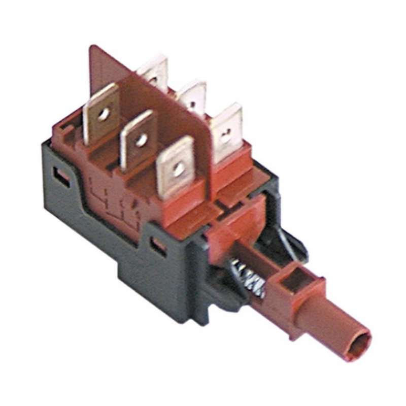 Unidad de pulsador 1no 250v 16a  horeca select